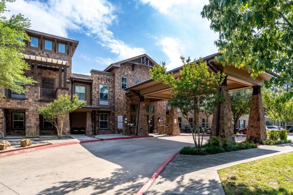 Beautiful Exterior Architecture of Assisted Living Kingwood TX